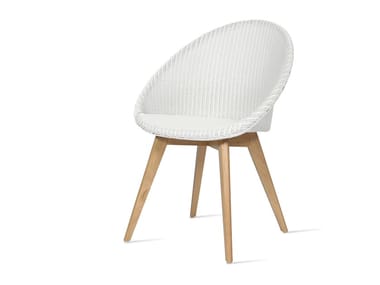 JACK - Lloyd loom chair with armrests by Vincent Sheppard