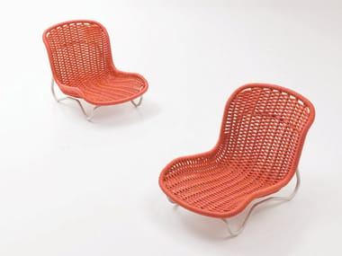 JARDÍN - Rope garden armchair by Paola Lenti