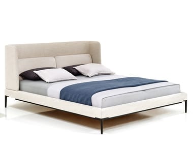 JOYCE NICHE BED - Double bed with high headboard by Wittmann