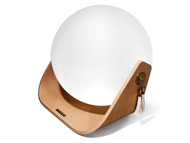 KATHRYN - Marine plywood and polyethylene floor lamp by Visionnaire