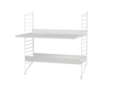 KIDS ROOM A - Powder coated steel Kids writing desk by String Furniture