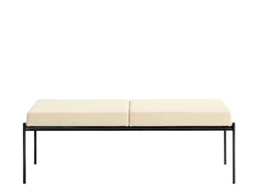 KIKI - Upholstered fabric bench by Artek