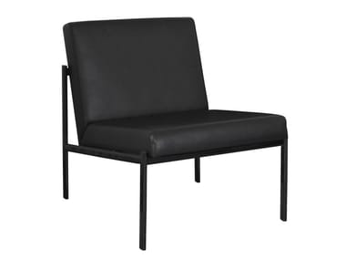 KIKI - Leather armchair by Artek