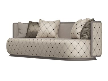 KIR ROYAL - 2 seater velvet cotton sofa by Fratelli Boffi