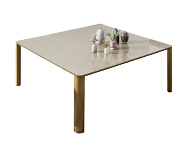 KODO - Square glass table by Sovet Italia