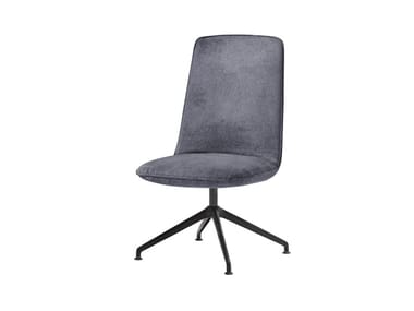 KORI - Swivel upholstered medium back fabric office chair by Inclass