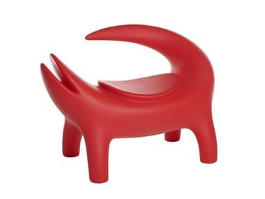 KROKO - Polyethylene garden stool by Slide