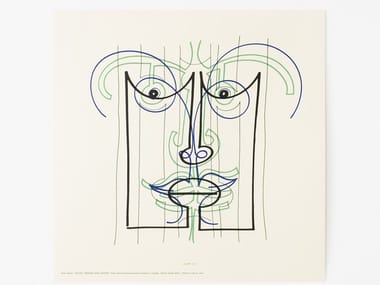 LA PRESENZA DEGLI ANTENATI II - Silkscreen by Danese Milano