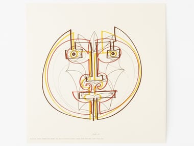 LA PRESENZA DEGLI ANTENATI III - Silkscreen by Danese Milano