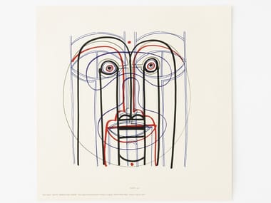 LA PRESENZA DEGLI ANTENATI VI - Silkscreen by Danese Milano