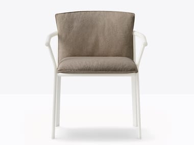 LAMORISSE 3684 - Aluminium garden chair by Pedrali