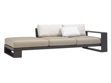 LANDSCAPE ALU SF4637 - 3 seater aluminium garden sofa by Andreu World