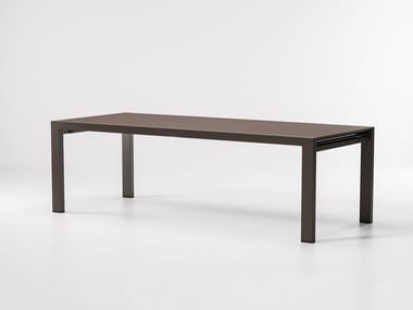 LANDSCAPE - Aluminium garden table by Kettal