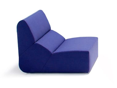 LAYOUT - Modular fabric armchair by Prostoria