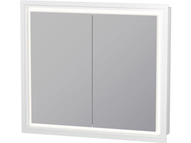 LC 7651 - Wall-mounted bathroom mirror by Duravit