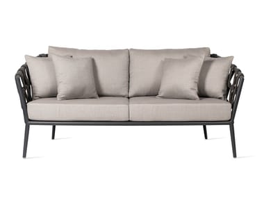 LEO - 2 seater rope garden sofa by Vincent Sheppard