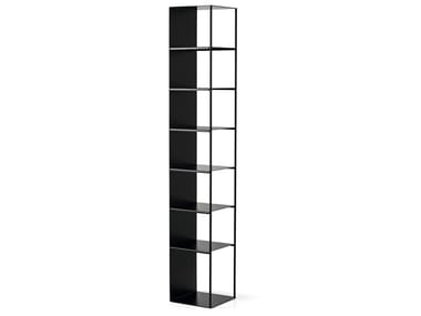 LINE - Open freestanding steel bookcase by Calligaris