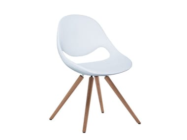 LITTLE MOON SOFT TOUCH - Polyurethane chair by Tonon