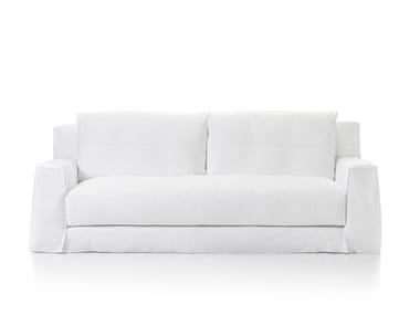 LOLL 12 - 3 seater fabric sofa with removable cover by Gervasoni