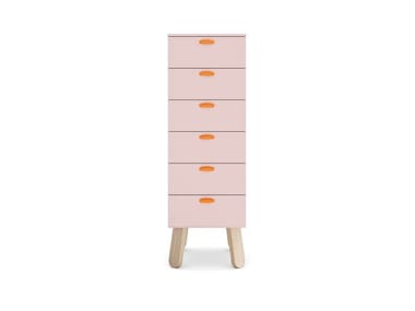 LOLLY - Lacquered tallboy by Nidi