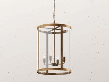 LONDON 205.36 - Iron pendant lamp by Il Fanale