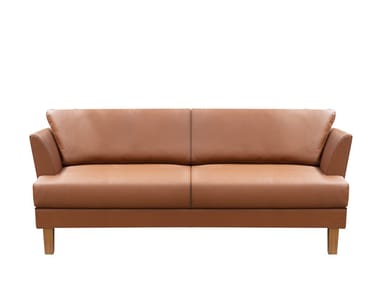 LORD GERRIT 2 - 3 seater leather sofa by Tonon