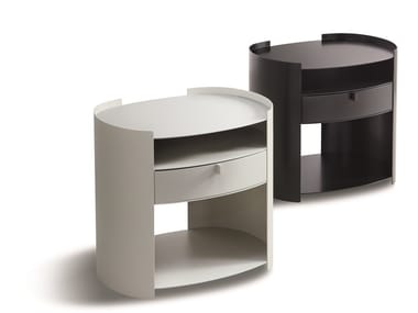 LOTUS - Metal bedside table by Flou