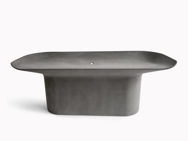 LUBA MOLESKIN - Polyethylene garden bench by Serralunga
