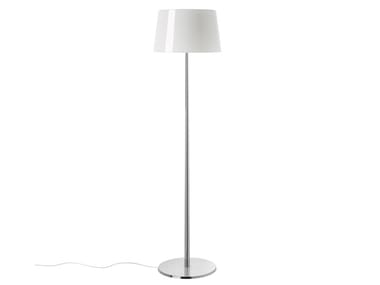 LUMIERE XXL - Blown glass and aluminium floor lamp by Foscarini