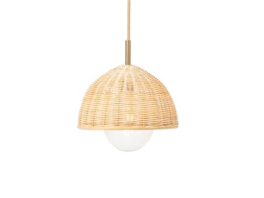 LUNA - LED rattan pendant lamp by Vincent Sheppard