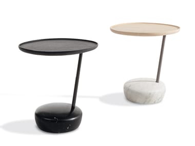 LUPINO - Round ash coffee table by Bonaldo