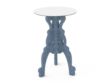 MASTER OF LOVE - Round polyethylene high table by Slide