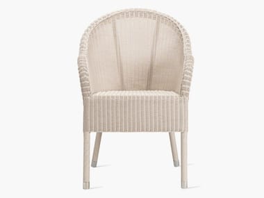 MIA - Wicker garden chair with armrests by Vincent Sheppard