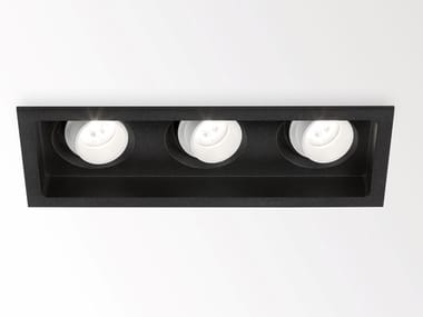 MICROGRID 3 - Recessed LED adjustable spotlight by Delta Light