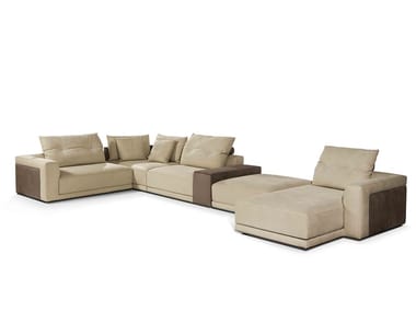 MILLER - Sectional sofa with chaise longue by Visionnaire