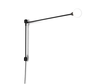 MINI POTENCE PIVOTANTE - Adjustable aluminium wall lamp by Nemo