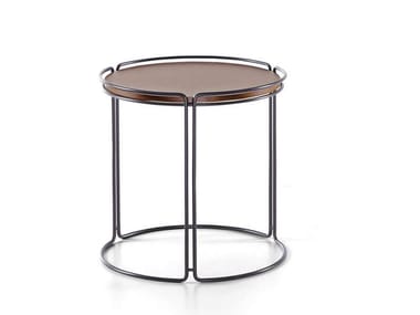 MONOLITH - Round metal coffee table by Ditre Italia