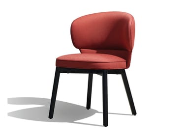 MORTON - Upholstered fabric chair by Wittmann