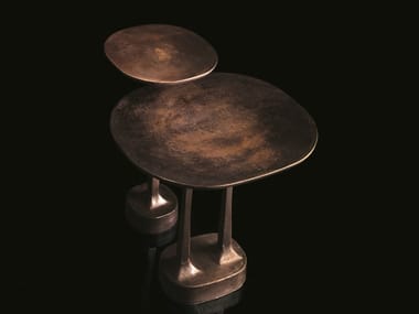 MUSHROOM - Bronze high side table by Henge