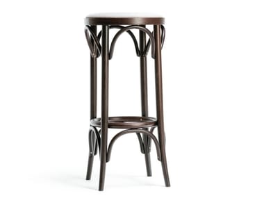 N¡Æ 73 - High wooden barstool by TON