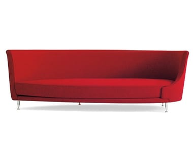 NEW-TONE - 3 seater fabric or leather sofa by Moroso