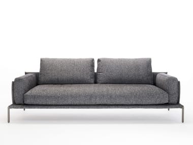 NOAH - 2 seater fabric sofa by Zanotta