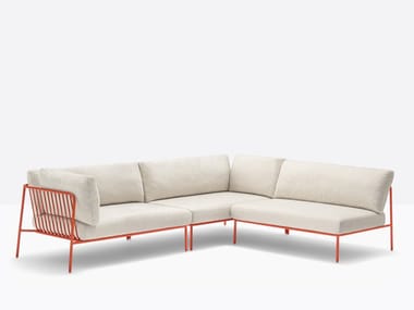 NOLITA SOFA - Modular fabric garden sofa by Pedrali