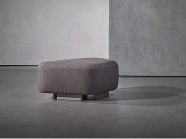 NOOR - Upholstered fabric pouf by Piet Boon