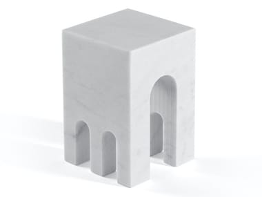 NOVECENTO - Marble decorative object / sculpture by Salvatori