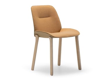 NUEZ SI2784 - Upholstered fabric chair by Andreu World