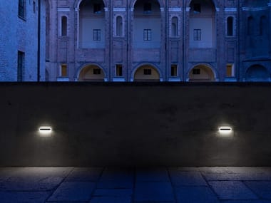 NUIT - LED wall-mounted outdoor metal steplight by Davide Groppi