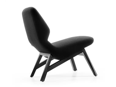 OBLIQUE - Upholstered fabric easy chair by Prostoria