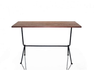 OFFICINA - Rectangular walnut table by Magis