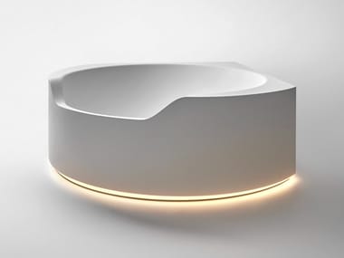 OFURO1 - Freestanding Flumood® bathtub by Antonio Lupi Design